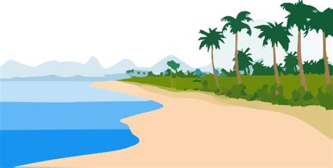 Beachfront Clip Art at Clker.com - vector clip art online, royalty free & public domain