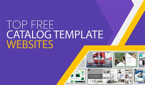 Top Free Catalog Templates Website and Selected Catalog Templates