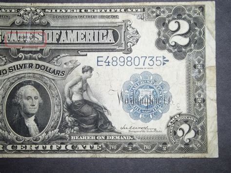 1899 $2 Large Silver Certificate Fr. 253