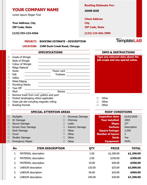 28 Free Estimate Template Forms [Construction, Repair, Cleaning...]