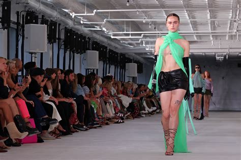 Kamala Harris’ step-daughter Ella Emhoff bares breast on NYFW runway