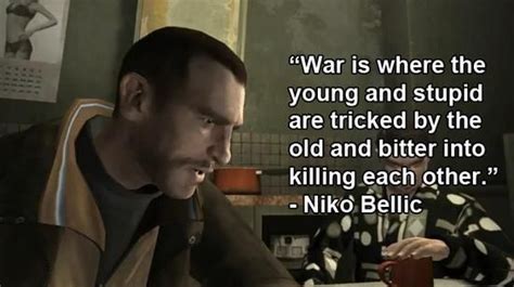 Niko Bellic - GTA IV | Video game quotes, Game quotes, How to memorize things