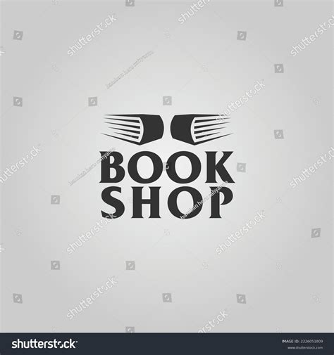 Book Shop Logo Vector Image Stock Vector (Royalty Free) 2226051809 | Shutterstock