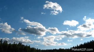 Moving Clouds Animated Gif