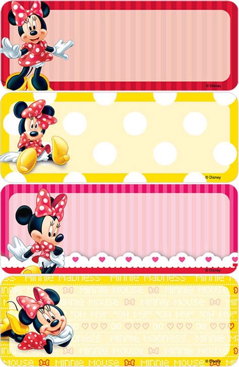 Minnie Mouse Address Labels (RL-439C) - Costco Check Printing