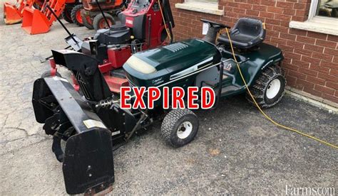 Craftsman Lawn Tractor w/ Snow Blower for Sale | Farms.com