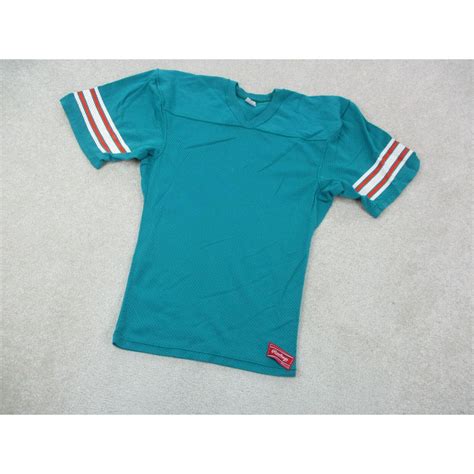 VINTAGE Miami Dolphins Football Jersey Adult Small... - Depop