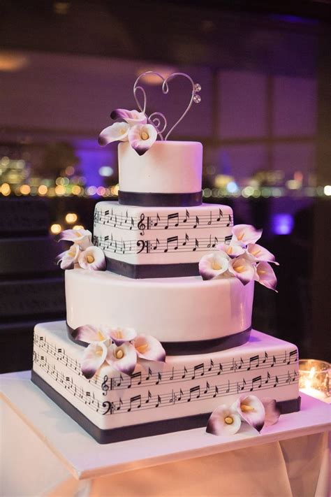 Music themed wedding cake - my wedding | Music wedding cakes, Music cakes, Themed wedding cakes