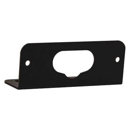 Buyers Products Mounting Bracket, Black, Aluminum, L-Shaped 8891706 ...