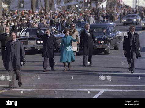 Jimmy carter inauguration parade hi-res stock photography and images ...