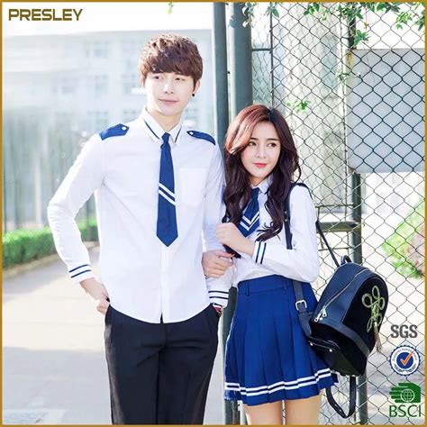 Korean Style Custom High School Uniform Sets Factory Wholesale - Buy High School Uniform,Factory ...