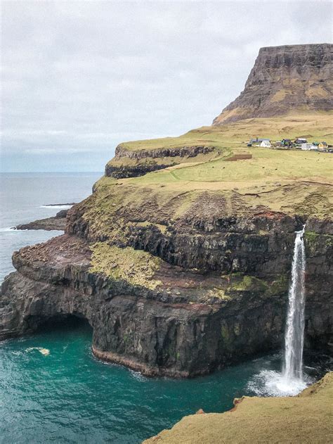 Visit the Fairytale Faroe Islands Waterfall: Múlafossur Waterfall in ...