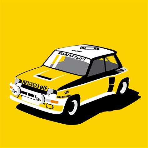 Renault R5 Turbo | Auto, Desenhos, Estampas