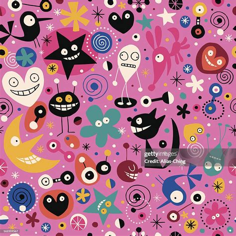 Cartoon Pattern High-Res Vector Graphic - Getty Images