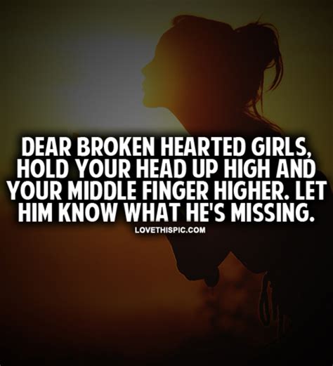 Dear Broken Hearted Girls Pictures, Photos, and Images for Facebook, Tumblr, Pinterest, and Twitter