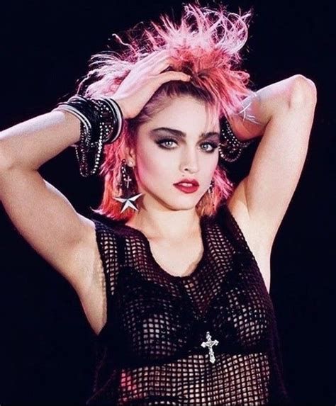 Madonna Fashion, Madonna Outfits, Madonna Costume, Madonna 80s Makeup, Madona, Kalif Storch, 80s ...