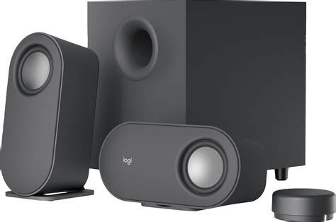 Logitech Z407 2.1 Bluetooth Computer Speaker System with Wireless Control (3-Piece) 980-001347 ...