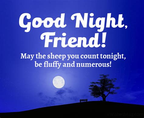 125 Good Night Messages For Friends - Best Quotations,Wishes, Greetings ...