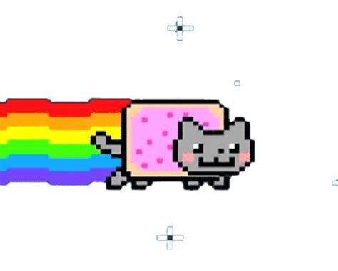 Nyan Cat Poptart Cat Sticker - Nyan Cat Poptart Cat Rainbow - 探索與分享 GIF