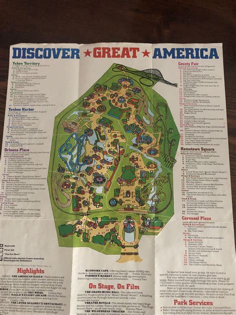 Great America Santa Clara Map - Washington Map State