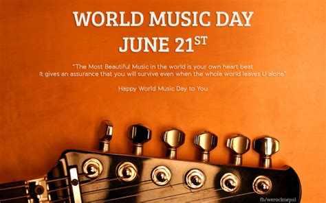 World Music Day june 21st