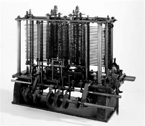 -Charles Babbage : Analytical Engine. Analytical Engine : partie de la ...