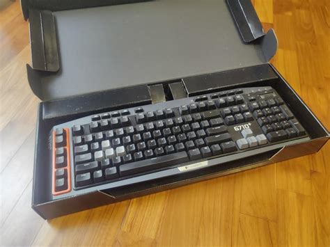 Logitech G710+ mechanical keyboard (Orange, Cherry MX Brown), Computers & Tech, Parts ...