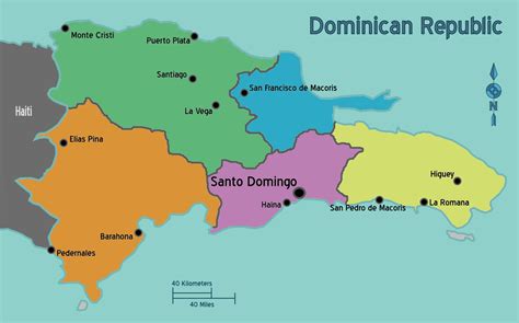 Bản đồ nước Dominica (Dominica Map) khổ lớn năm 2023