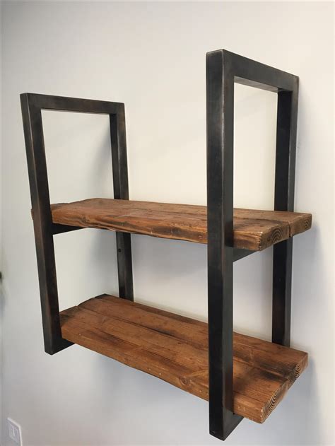 Buy Custom #23 Reclaimed Wood Shelves, made to order from Reception Counter Solutions ...