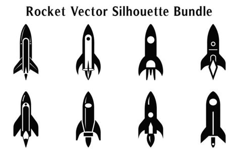 Spaceship Silhouette Vector Art, Icons, and Graphics for Free Download