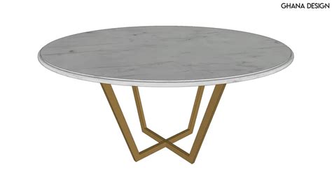 Round Marble Coffee Table | 3D Warehouse