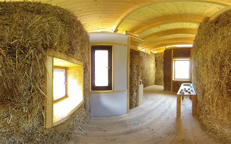 Straw bale insulation has been used in the US and parts of Europe ...