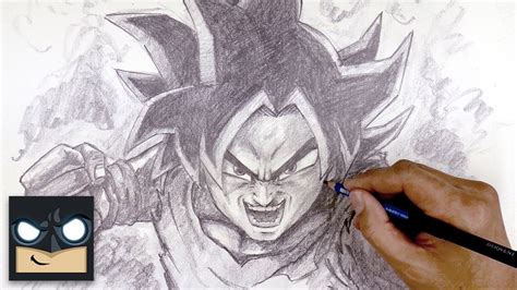 How To Draw Goku | Dragon Ball Z Sketch Tutorial - YouTube