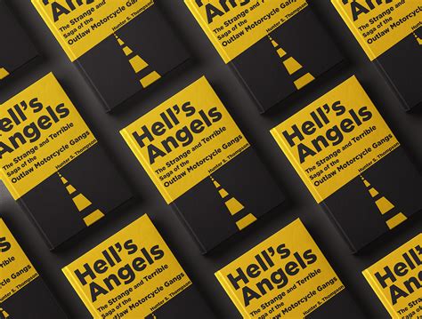 Hell's Angels Book Cover on Behance