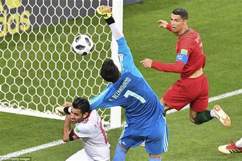 Iran 1-1 Portugal: Ronaldo misses penalty and survives red card ...