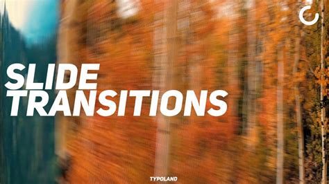 Slide Transitions - Premiere Pro Presets | Motion Array