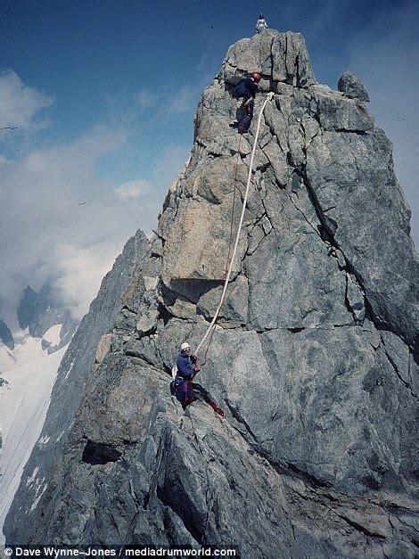 Mountaineer's stunning images show his 26-year climbing addiction to the Alps' highest peaks ...