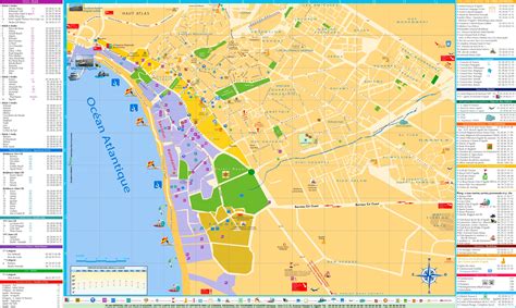 Agadir tourist map - Ontheworldmap.com