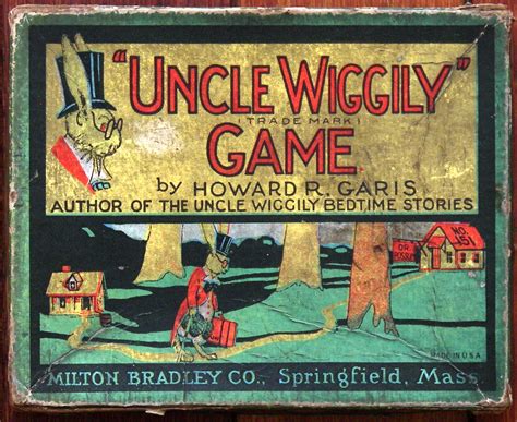 1916 Uncle Wiggily Game, Milton Bradley Co, USA - tomsk3000