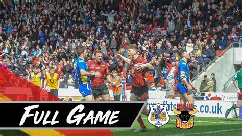 Full Game: Doncaster RLFC vs. Bradford Bulls - YouTube