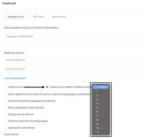 How to Create a Poll