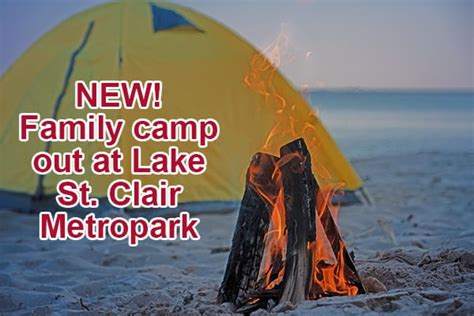 Lake St. Clair Guide Magazine | Family Camp Out Lake St. Clair ...