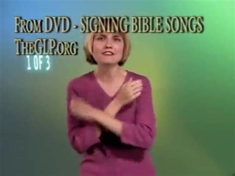 Signing Bible Songs Part 1 - Introduction for Babies or Children, Christian Sign Language Songs ...