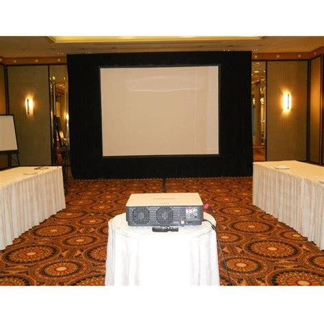 Rear Projector Screen 180" 4K Portable Indoor/Outdoor Movie Theater Fast Folding Projector ...