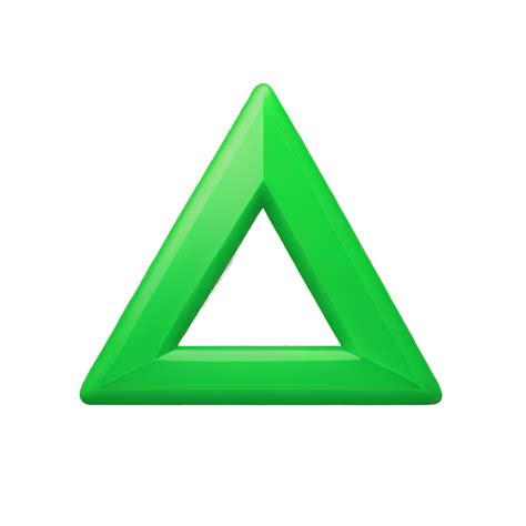 Down arrow green triangle like | AI Emoji Generator