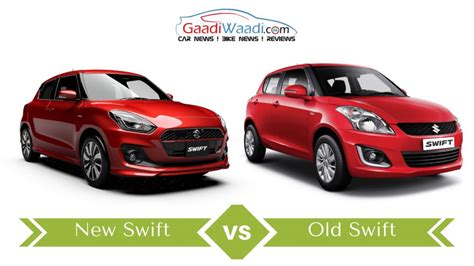 New Maruti Suzuki Swift vs Old Maruti Suzuki Swift – Specs Comparison