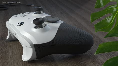 Wireless Controller Xbox Elite Series 2 White 3D Model $39 - .3ds ...