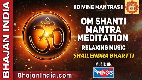 Om Shanti Mantra Chants - Powerful Meditation Mantra music by ...