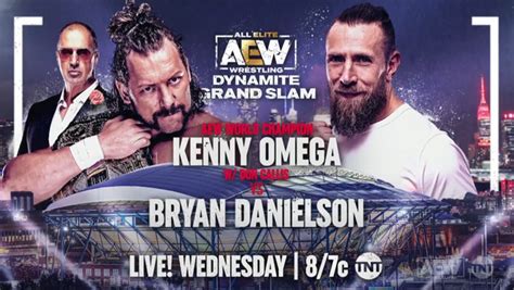 Kenny Omega Vs. Bryan Danielson AEW Dream Match Set For Next Week