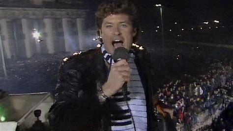 David Hasselhoff to Rock Berlin's Brandenburg Gate Again on Dec. 31 - NBC News